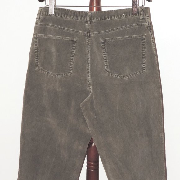 Eddie Bauer gray corduroy pants - Picture 6 of 7